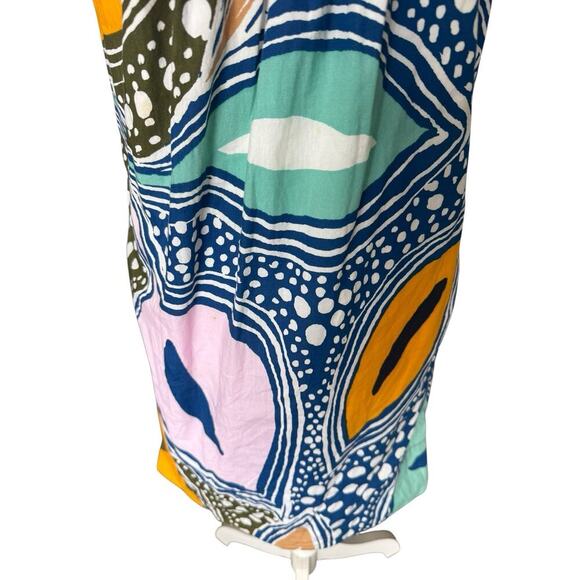 Diane Von Furstenberg Kiamo Color block Mini Dress Size 4 - Picture 3 of 9